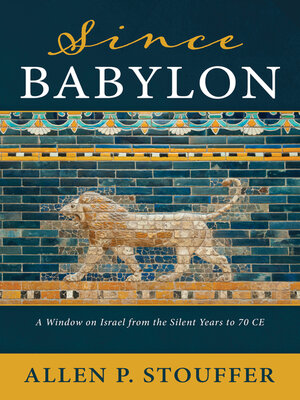 cover image of Since Babylon